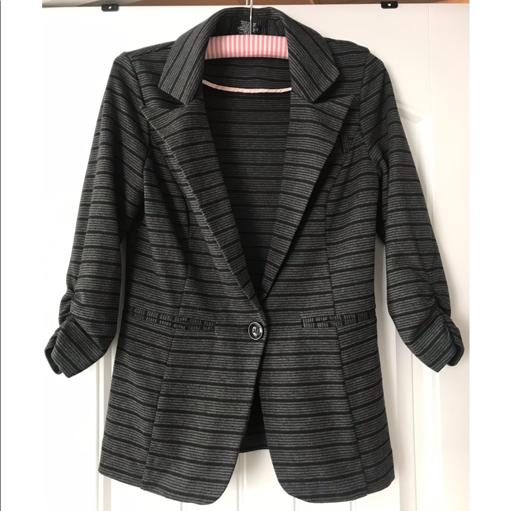 Striped blazer